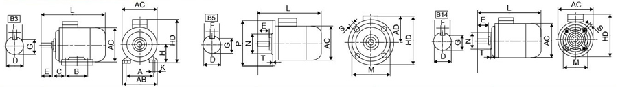 MSVF系列鋁殼三相異步變頻電動機